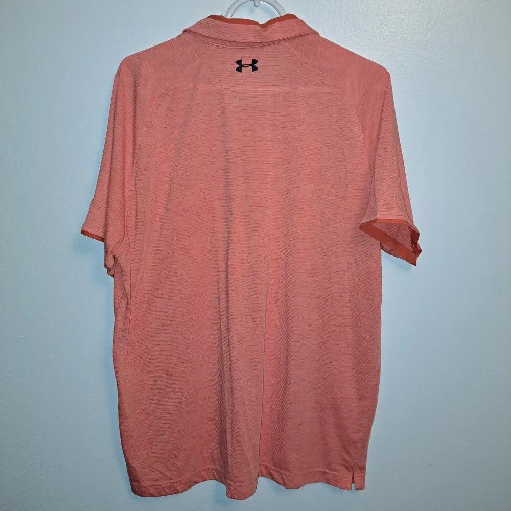 Under Armour Loose Heatgear Short Sleeve Golf Polo Shirt SIZE XL - Picture 4 of 7